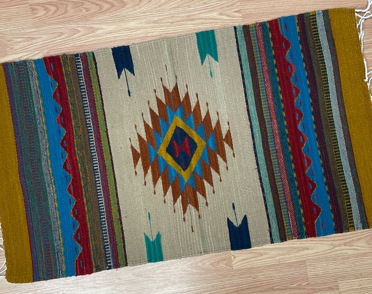 Zapotec Indian Tapestry Rug 23