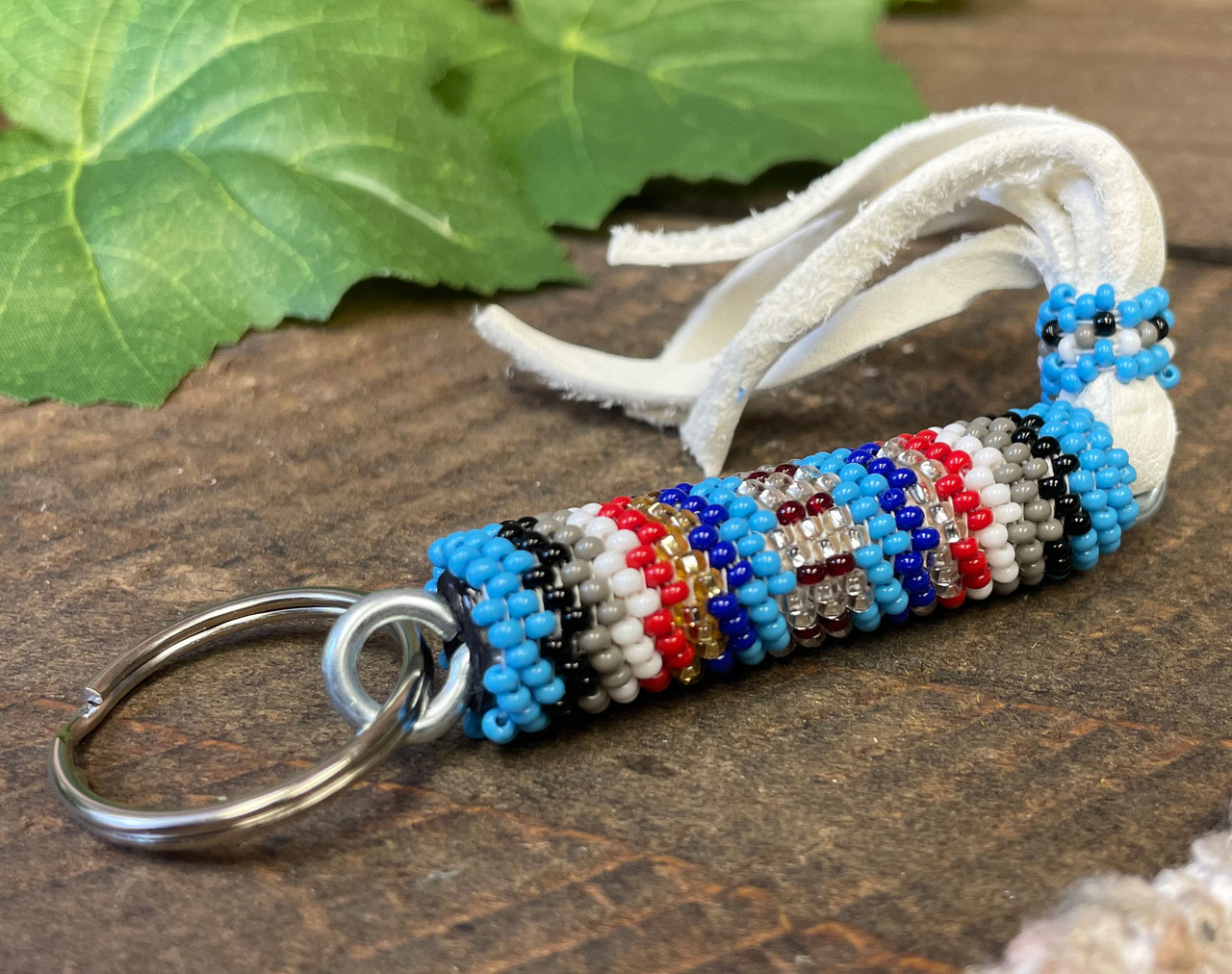 beaded keychain designs