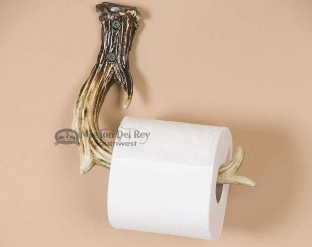 Lodge Faux Antler Toilet Paper Holder 10