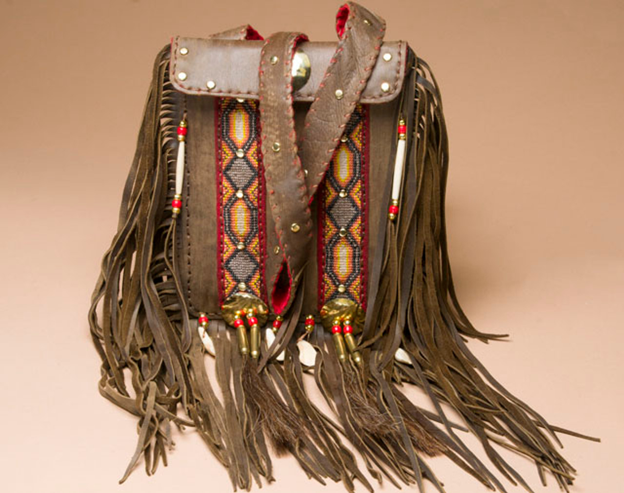 Old Iroquois Beaded Velvet Purse – Deborah Garner Collection