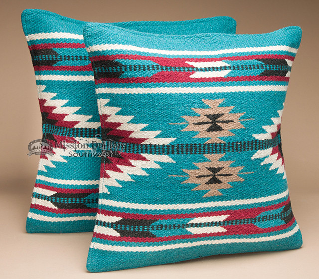 navajo wool pillows