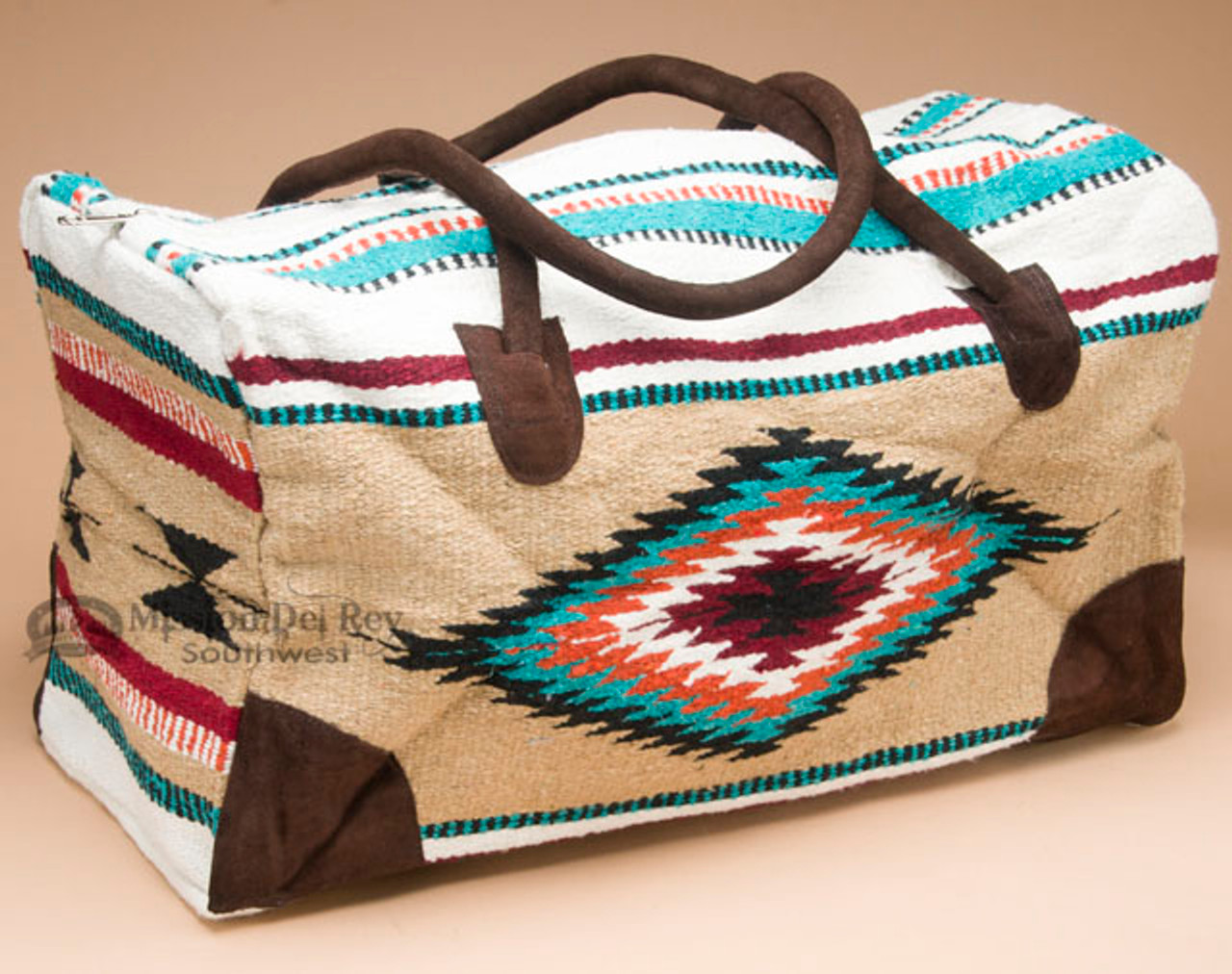 saddle blanket duffle bag