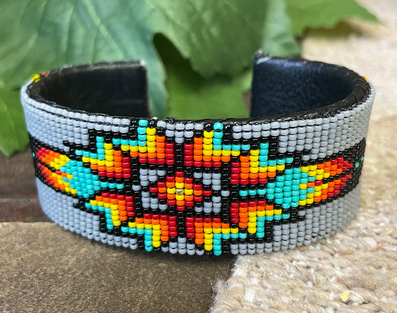 How To Make A Beaded Cuff Bracelet · How To Bead A Loom Beaded Bracelet ·  Jewelry on Cut Out + Keep