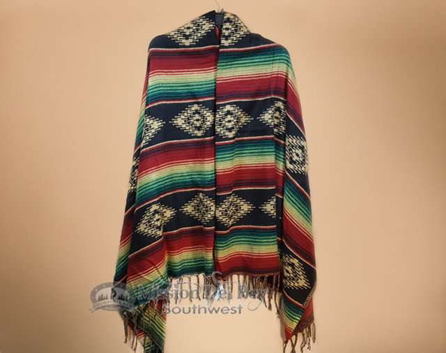 Southwest Journey Satin Shawl