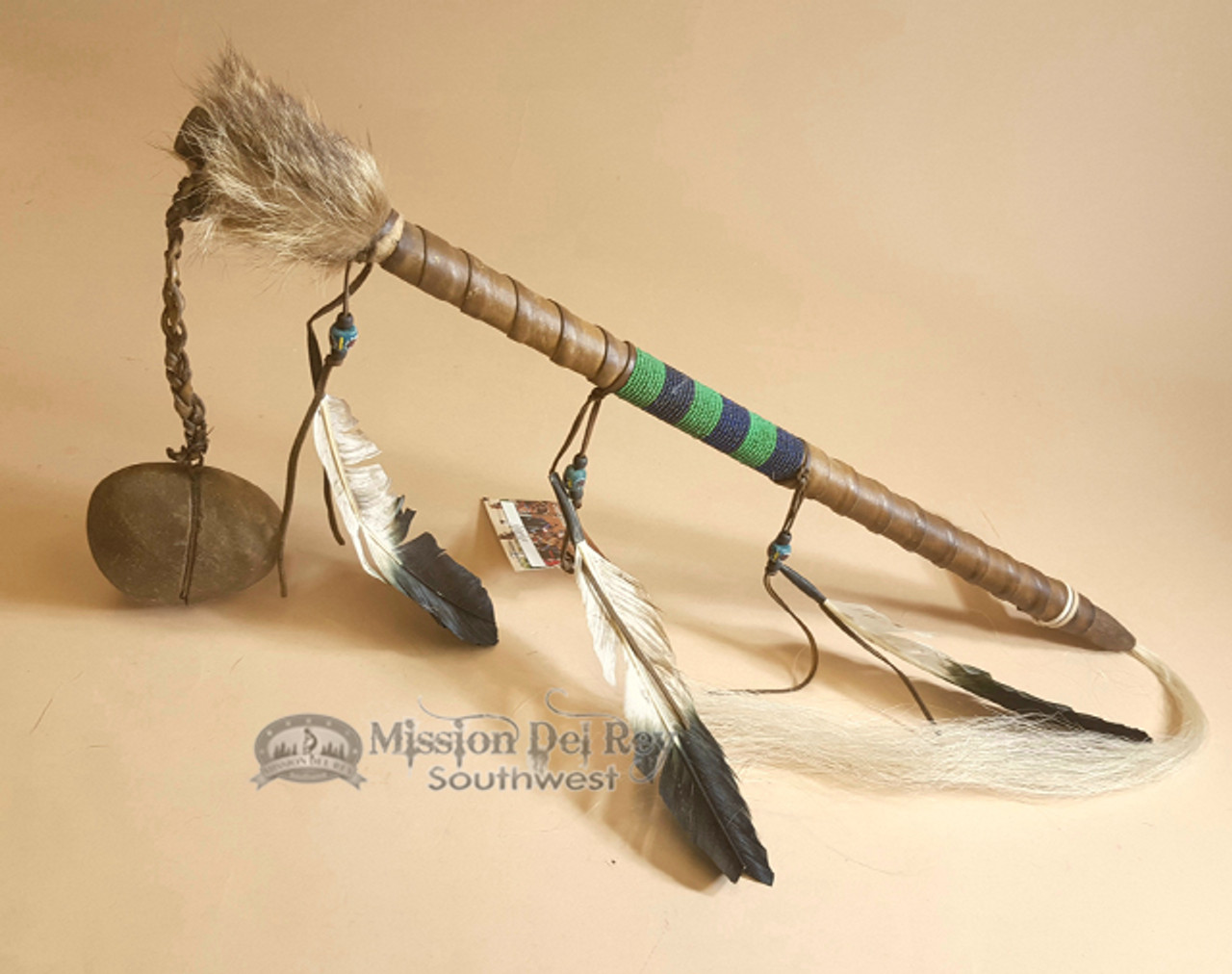 apache indian war club