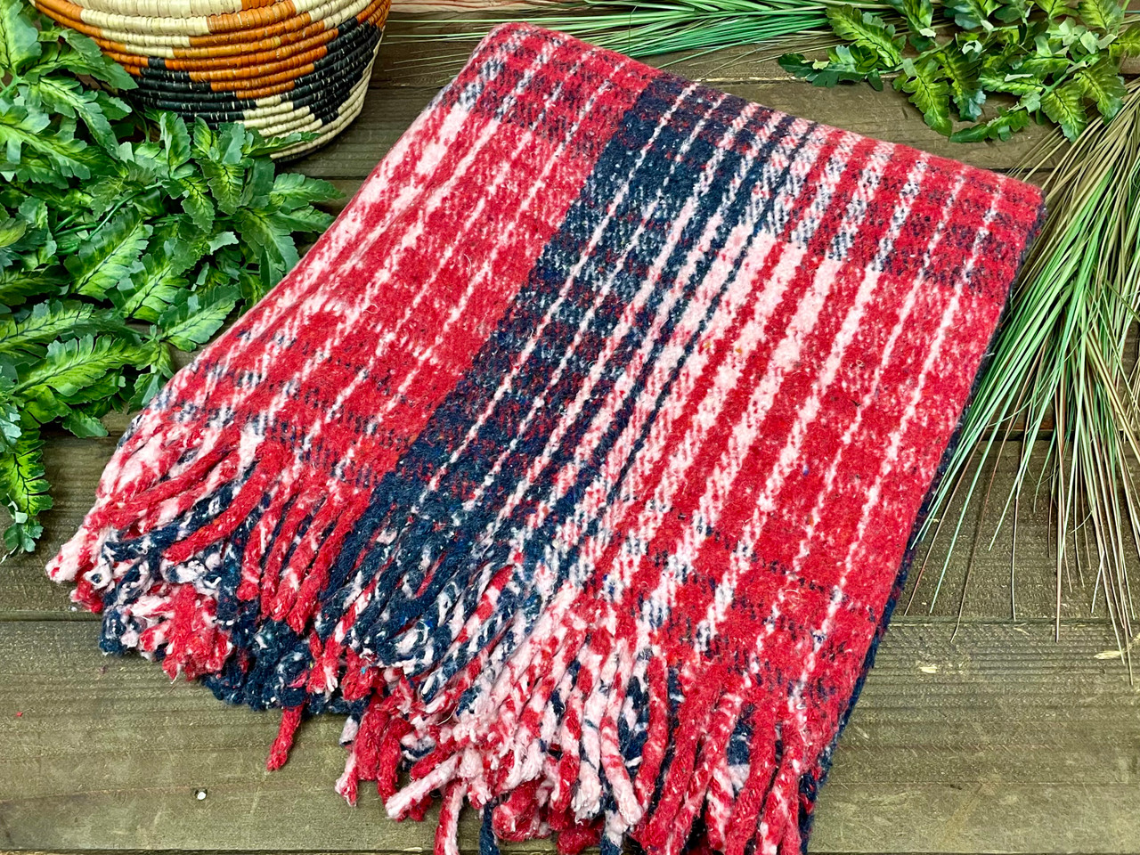 Mexican Bed Roll Catalina Blanket 5'x7' (b85) Mission Del Rey