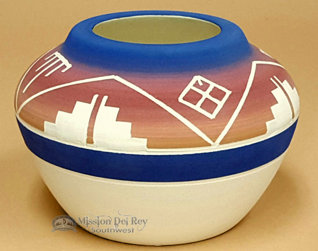 Native American Lakota Indian Medicine Bowl 5.75