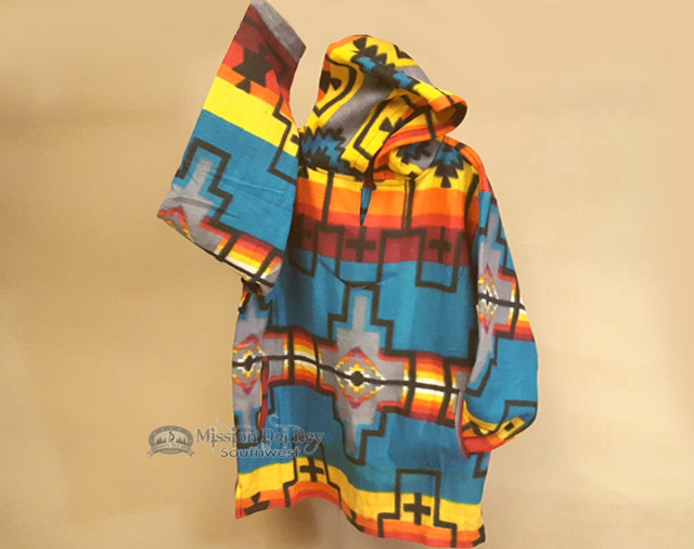 southwestern fleece pullover