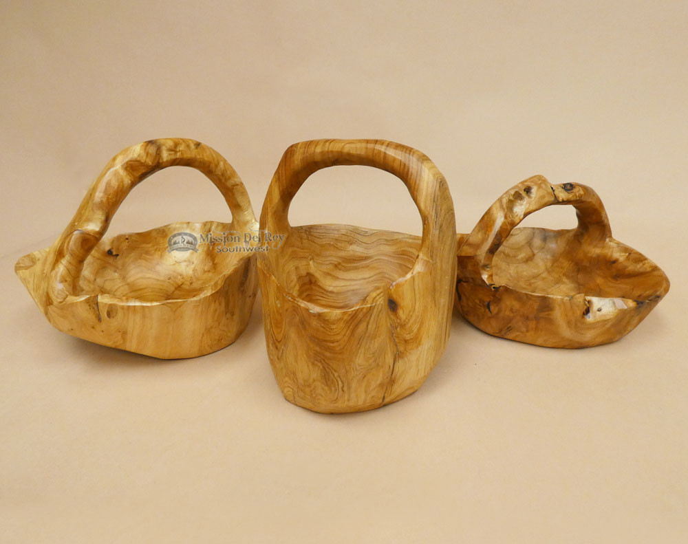 Assorted Tree Root Basket (rbsk6) - Mission Del Rey Southwest LLC