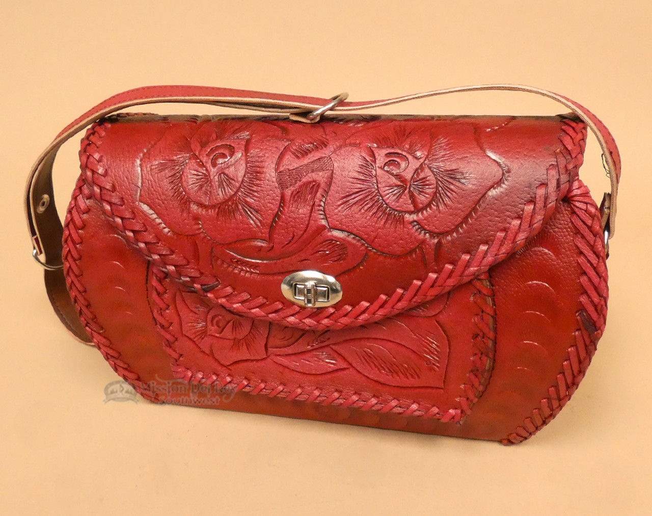 Red Jacket Leather Western Crossbody Backpack Purse – Dodi Jo's