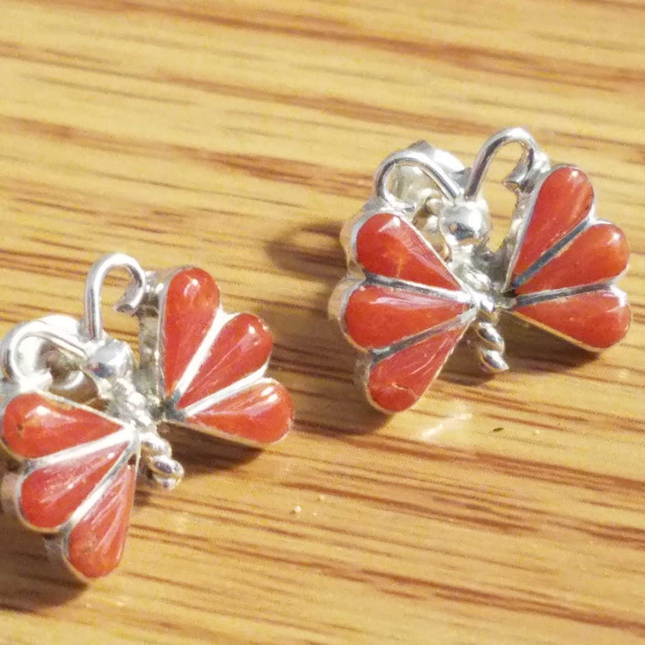 coral earrings india