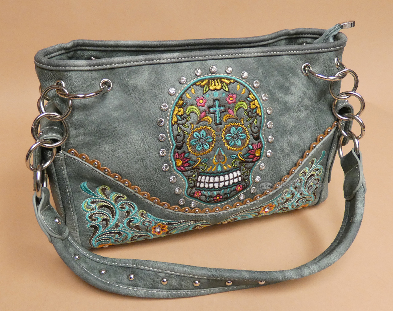 skull purse