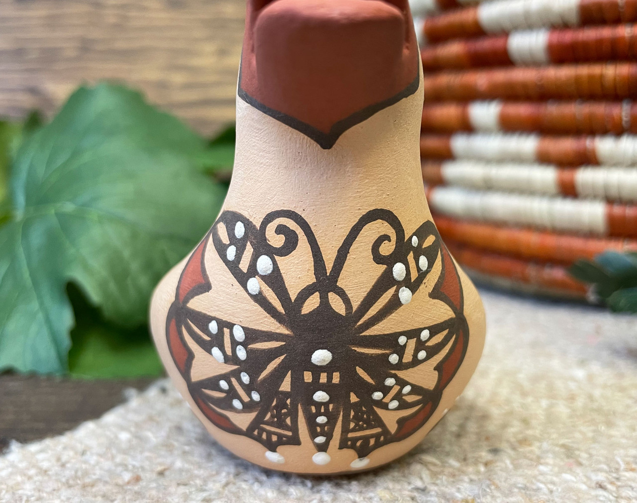 Native American Pottery Duck Sculpture 5