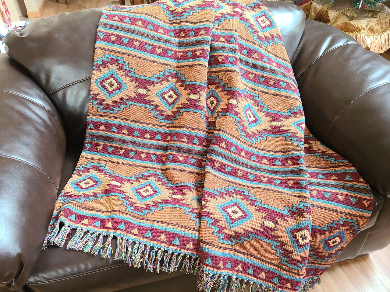 Southwestern Throw Blanket 50x60 Luna 48lunath Mission Del Rey Southwest