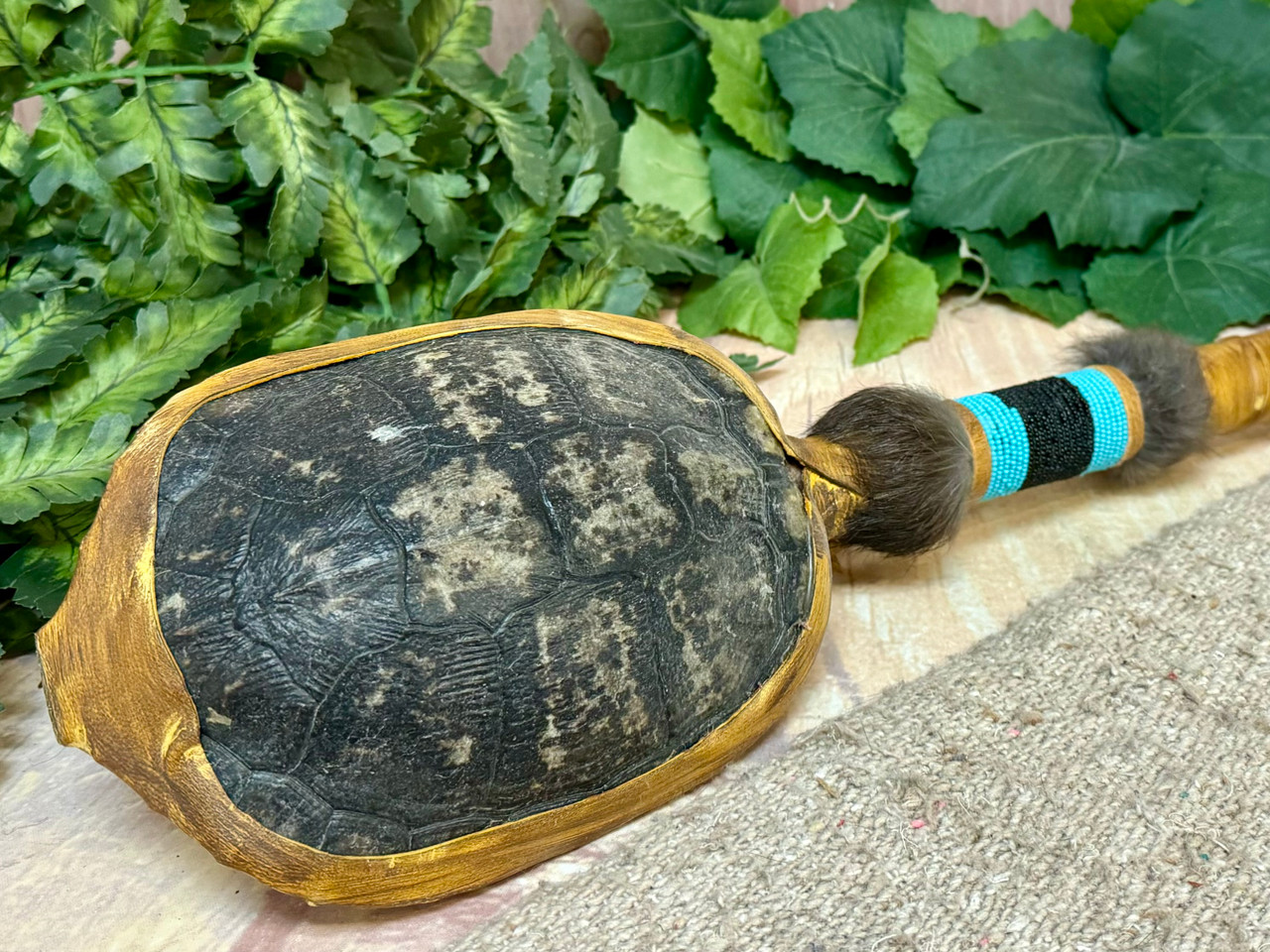 Navajo Turtle Shell Rattle 18