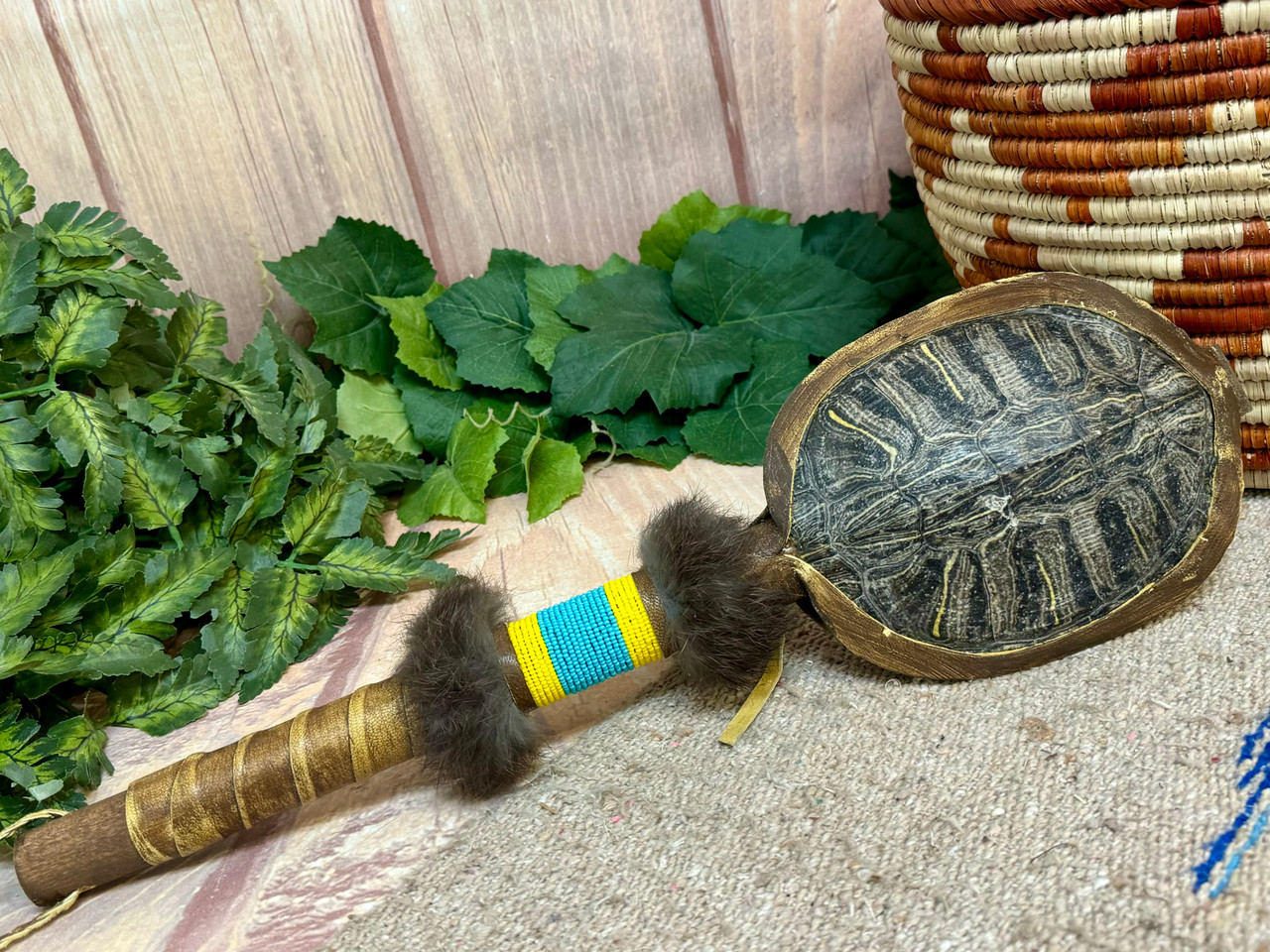 Southwestern Turtle Shell Rattle 18