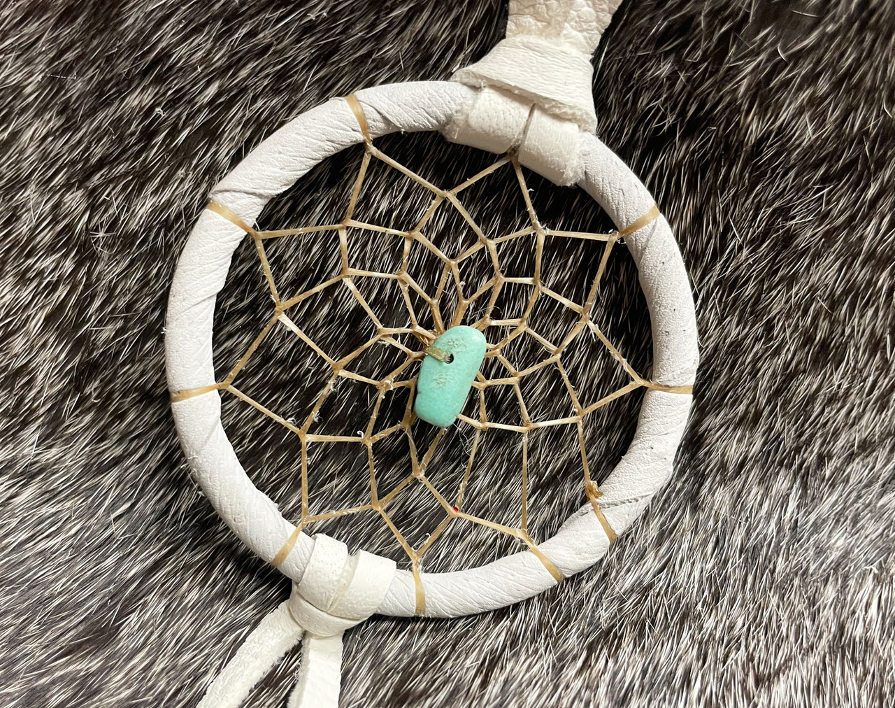 Navajo Indian Dream Catcher Necklace 2