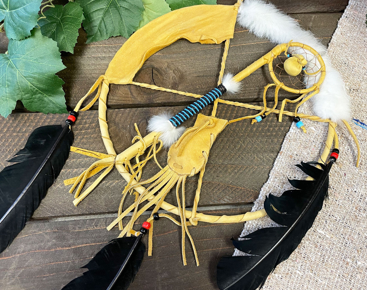 Navajo Indian Medicine Man Shield 12