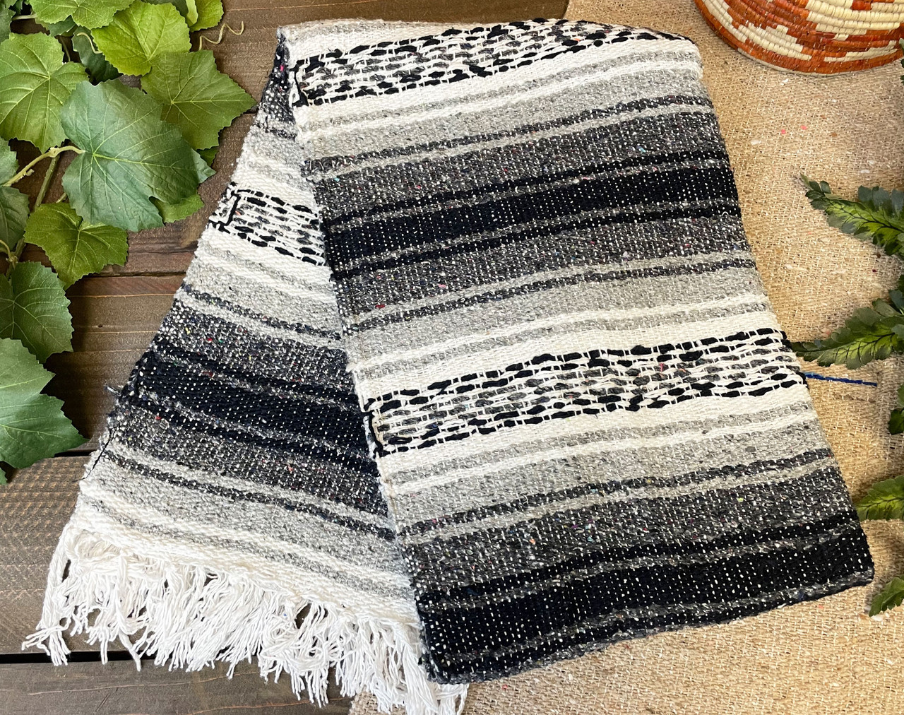 Western Mexican Falsa Blanket Grey 167bc41