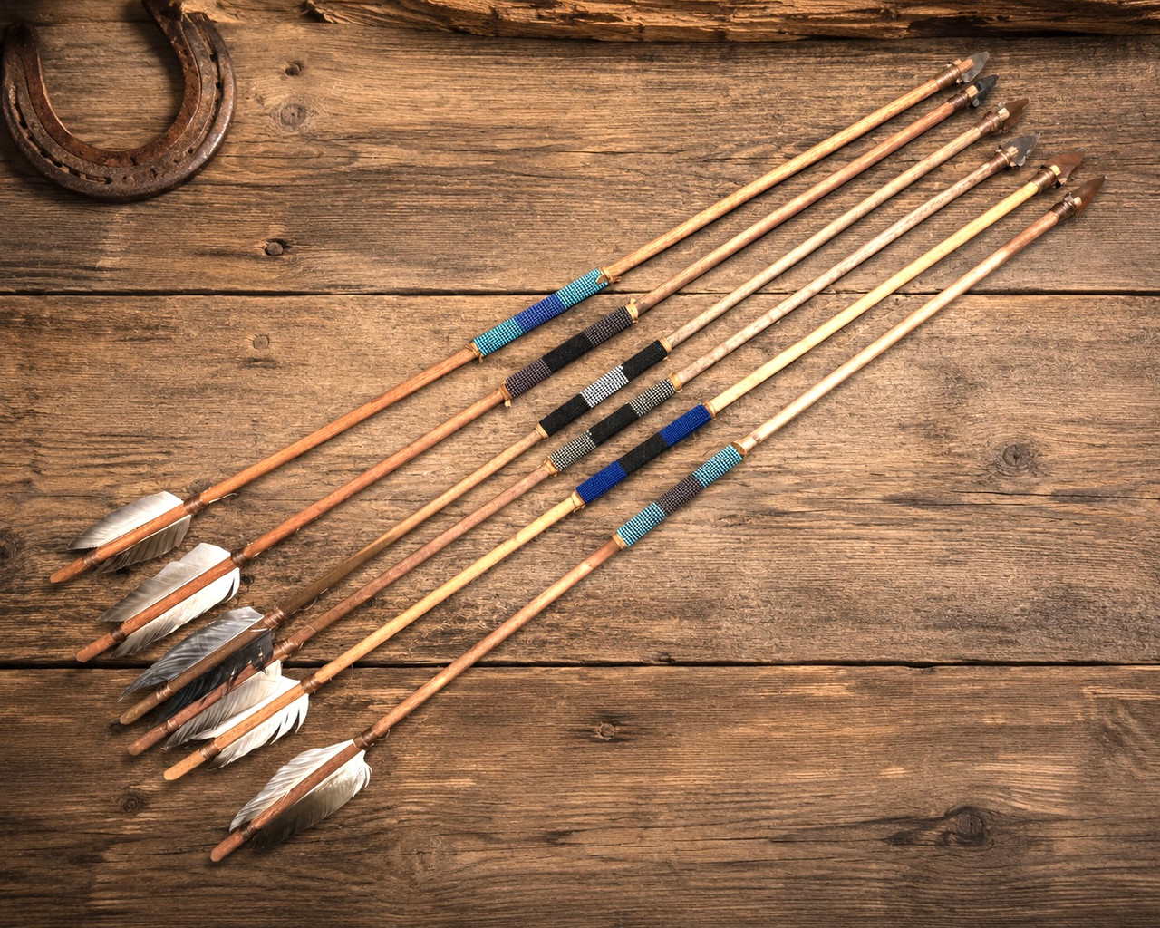 Assorted Hand Beaded Indian Arrow 33