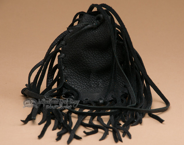 Cherokee Deerskin Medicine Pouch 4