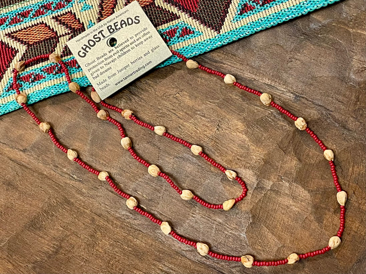 Navajo Indian Juniper Berry Protection Beads (34bc384)