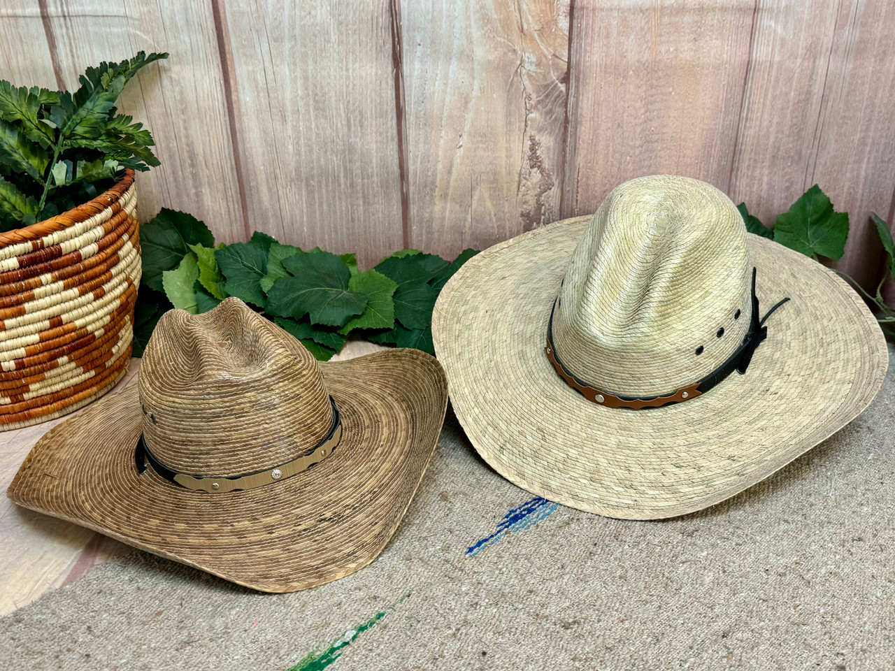 7216 Straw Cowboy Hats For Women And Men,western Cowgirl Hat  display picture 1