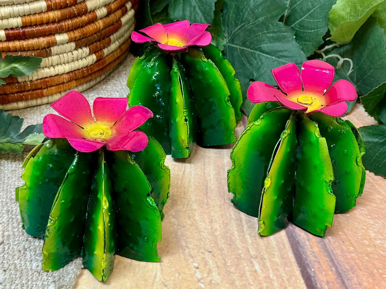 Assorted Mini Blooming Cactus 4" -Pink (167bc261)