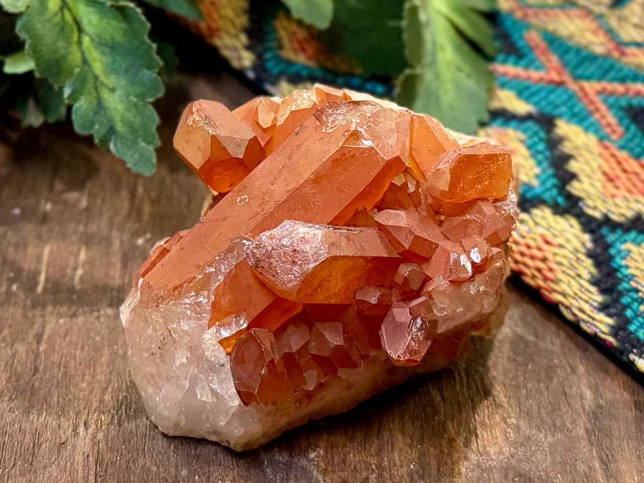 画材 Iron Quartz Genuine Natural Iron Quartz Crystal Formation 2