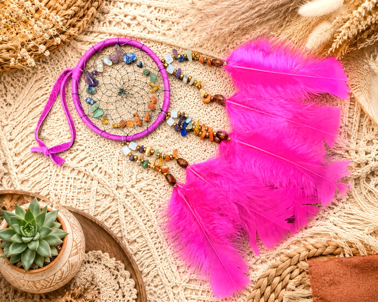 Gemstone Dream Catcher 3