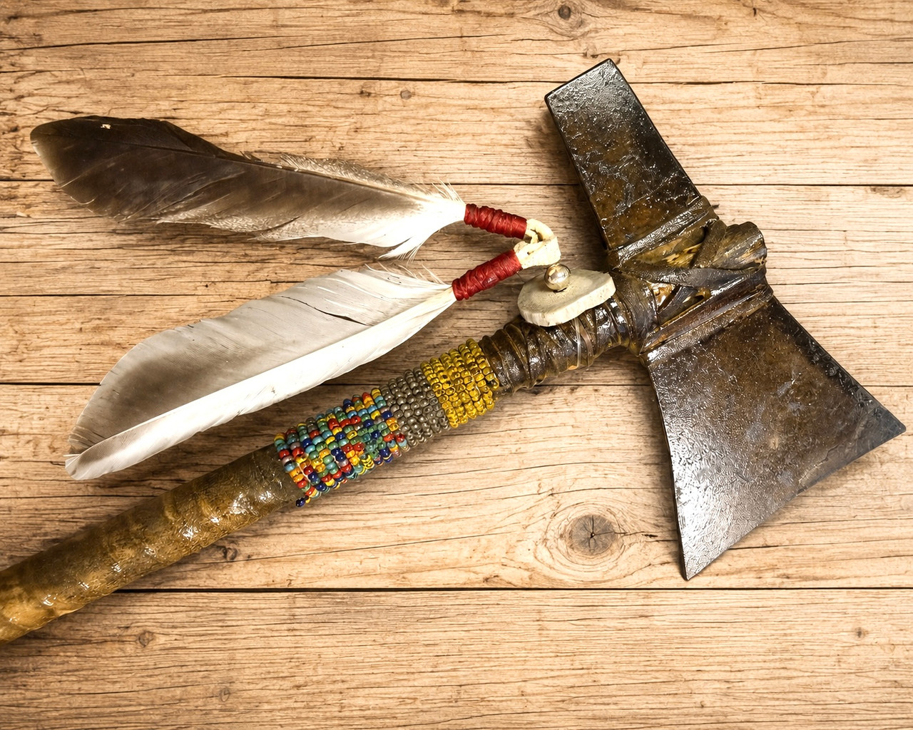 Rustic Metal Tomahawk 14.5