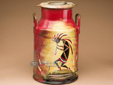 Southwestern Painted Milk Cans