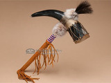 Native American Rattles -Rawhide, Gourd, Turtle