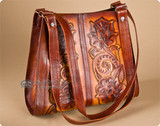 Tooled Leather Purses & Bags
