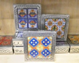 Talavera Tile & Tin Jewelry Boxes