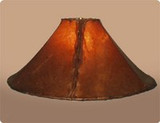 Dyed Rawhide Lamp Shades - Affordable Way To Create Designer Rustic Style 