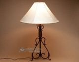 Rustic Wrought Iron Western Lamps