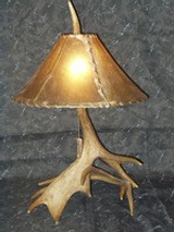 Rawhide Lamp Shades to Create A Western or Southwest Living Room