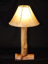 Southwest Aspen Log Lamps Add A Touch Of Nature To Your Home