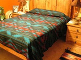 Use Southwest Bedding For Rustic Home Decor.