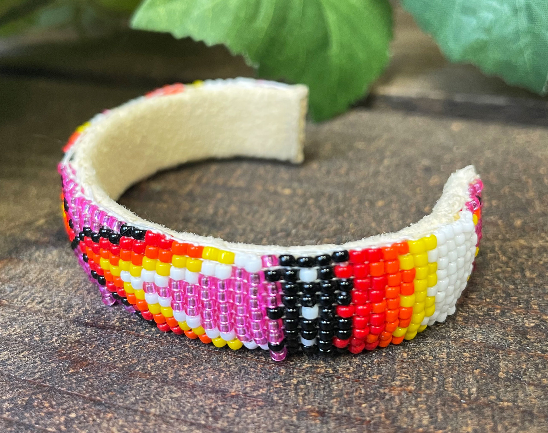 Native American Beaded Cuff Bracelet Navajo (ij309) Mission Del Rey