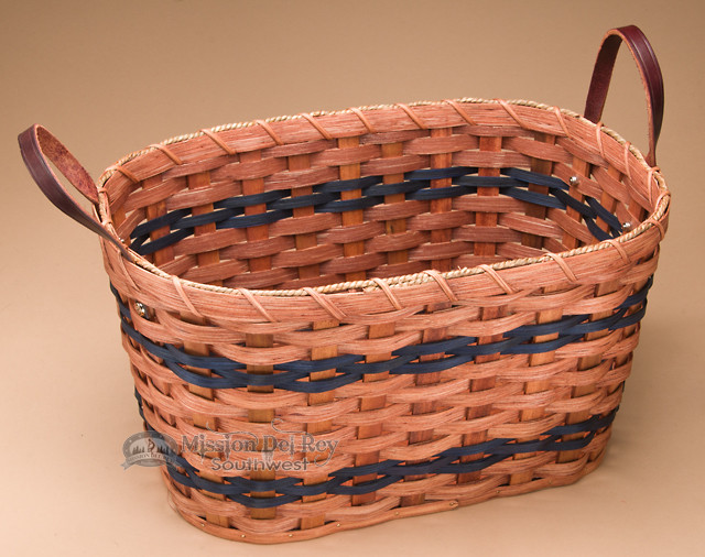 Handmade Amish Laundry Basket Small (EM57) Mission Del Rey Southwest