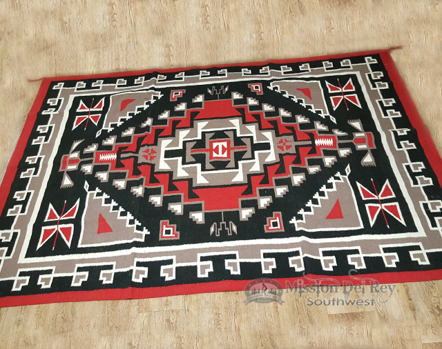 Large Southwest Area Rug 6x9 Wool (69794c) Mission Del Rey Southwest