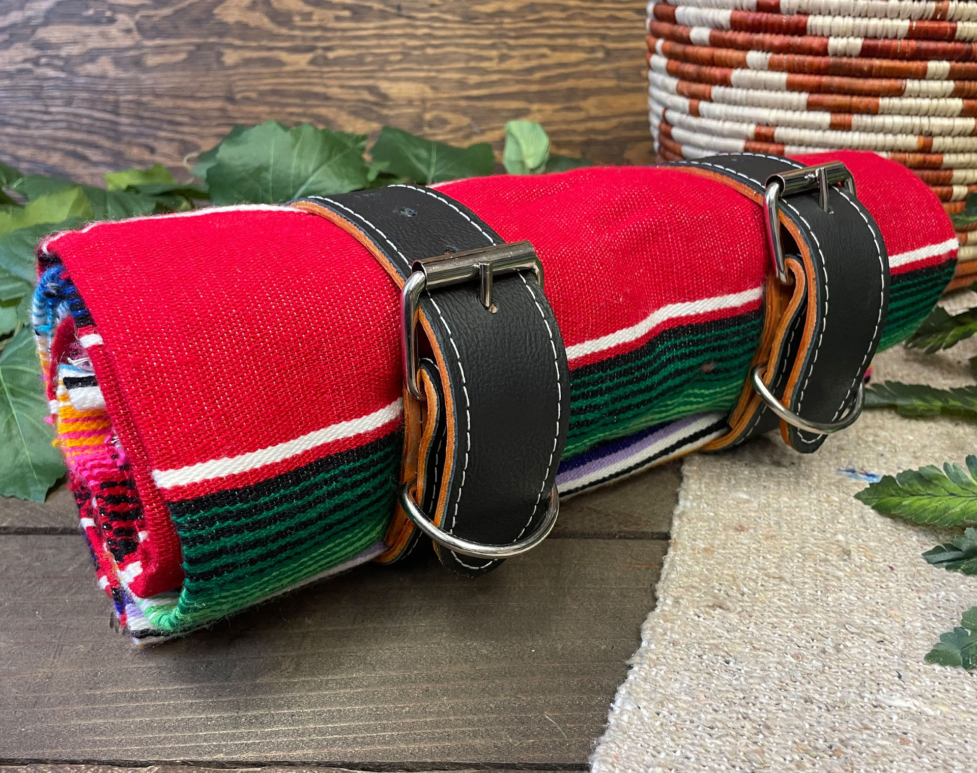 Premium Leather Motorcycle Blanket Strap (165motoblt) Mission Del Rey