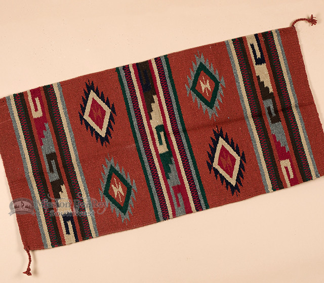 Southwestern Throw Rug 20x40 (ha40128r) Mission Del Rey Southwest