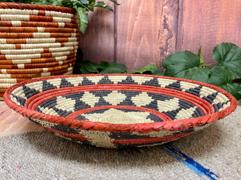 Woven Southwestern Style Palm Basket