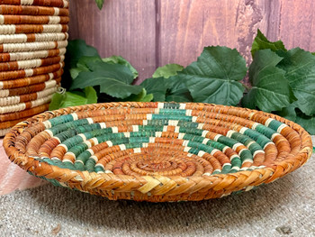 Handwoven Palm Basket