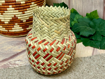 Handwoven Tarahumara Indian Basket