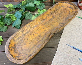 Large Carved Southwestern Bowl -Rust