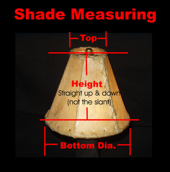 Rawhide Southwest Custom Lamp Shade - 16" bottom dia.